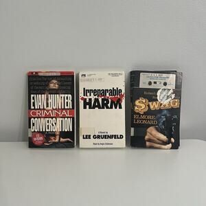 Lot Of 3 Vintage Crime Audiobook Bundle